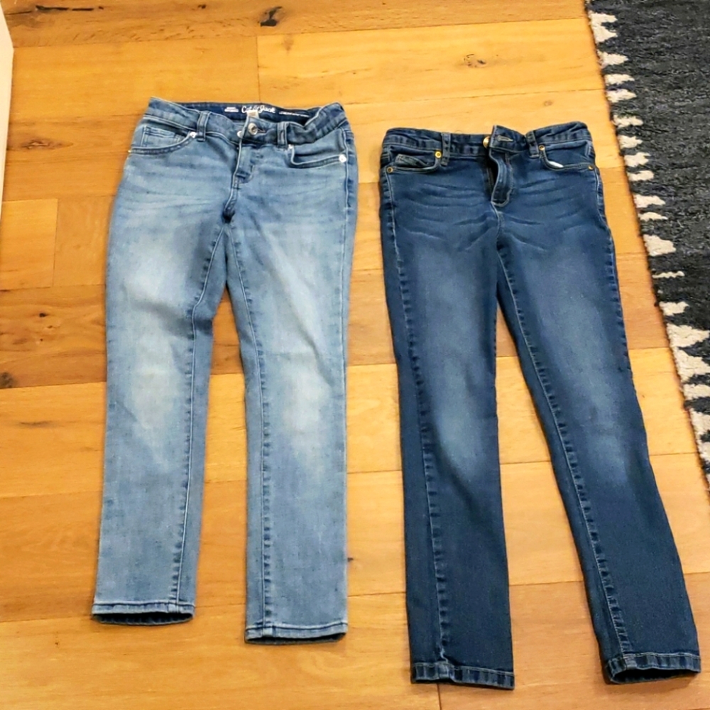 2 pairs Girls Skinny Jean